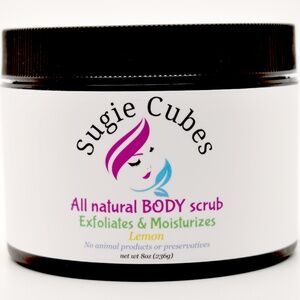 Sugie Cubes All Natural Body Scrub Lemon